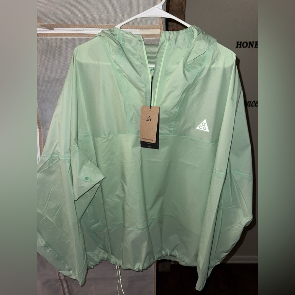 Nike ACG “Trail Snacks” Mint Green Performance Jacket